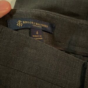 Brooks Brothers Charcoal Trousers
